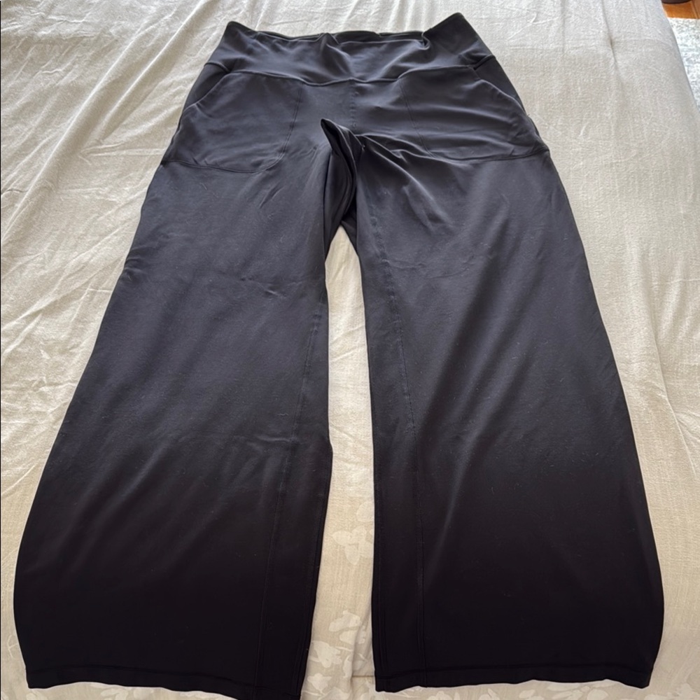 Black Wide-Leg Pants